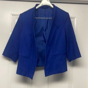 Royal blue jacket
